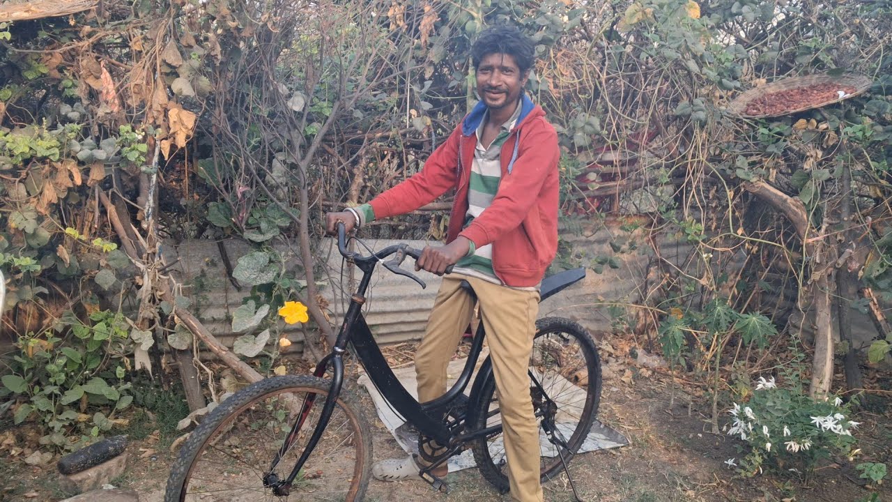 Mama ki nayi cycle #vlog #dailyvlog #tranding #viral #nani #oldwomen #cycle #comedy 