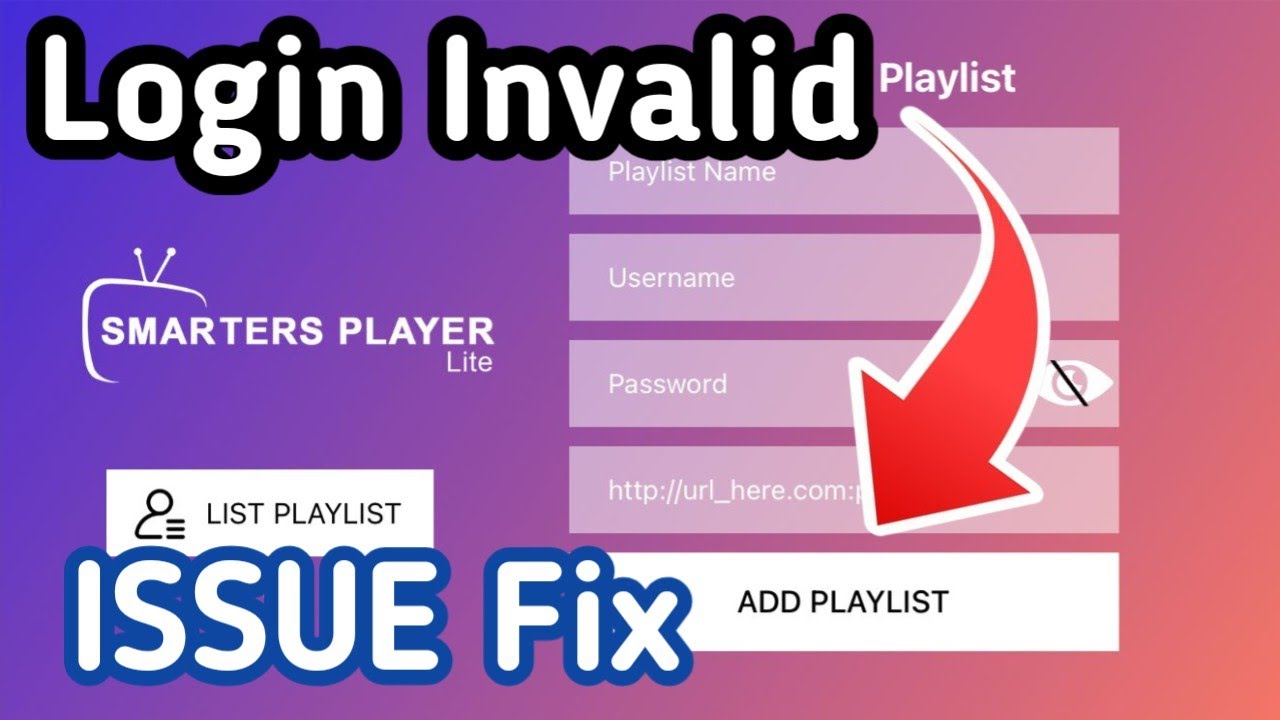 How to Fix IPTV Smarters Pro Login Issues &ndash; Step by Step UK Guide ✅.