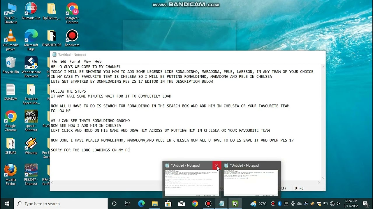 HOW TO ADD LEGENDS IN PES 17 PC
