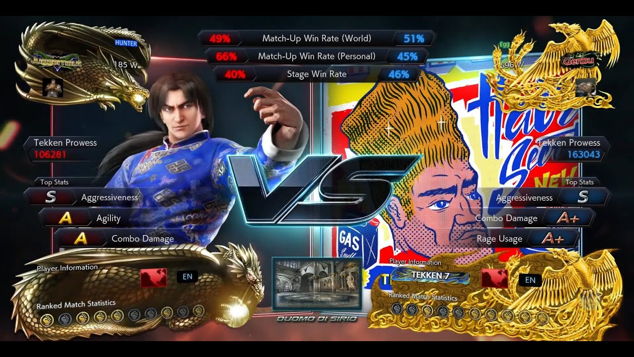 [TEKKEN 7] Lei Wulong vs Paul Phoenix (Ranked)