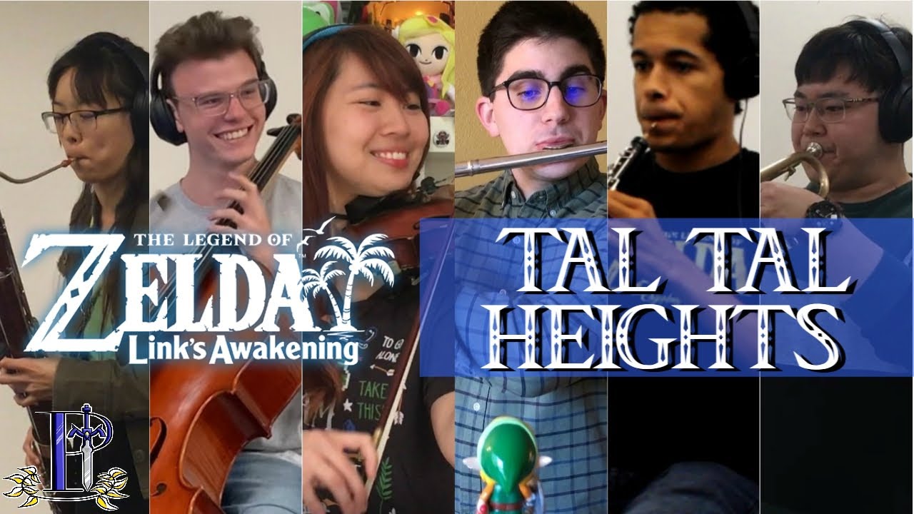 Tal Tal Heights - Link's Awakening; Violin, Cello, Trumpet and Woodwinds Cover | PitTan
