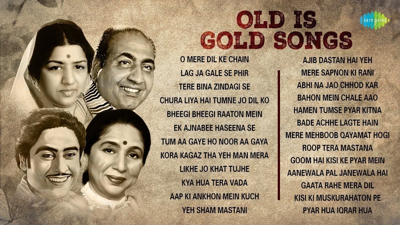 Old Is Gold | O Mere Dil Ke Chain | Lag Ja Gale Se Phir | Tere Bina Zindagi Se | 70s, 80s, 90s Songs
