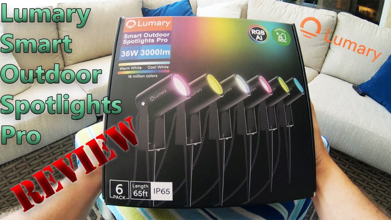 Review of Lumary Smart Landscape Lights Pro Smart Landscape Lighting Kit