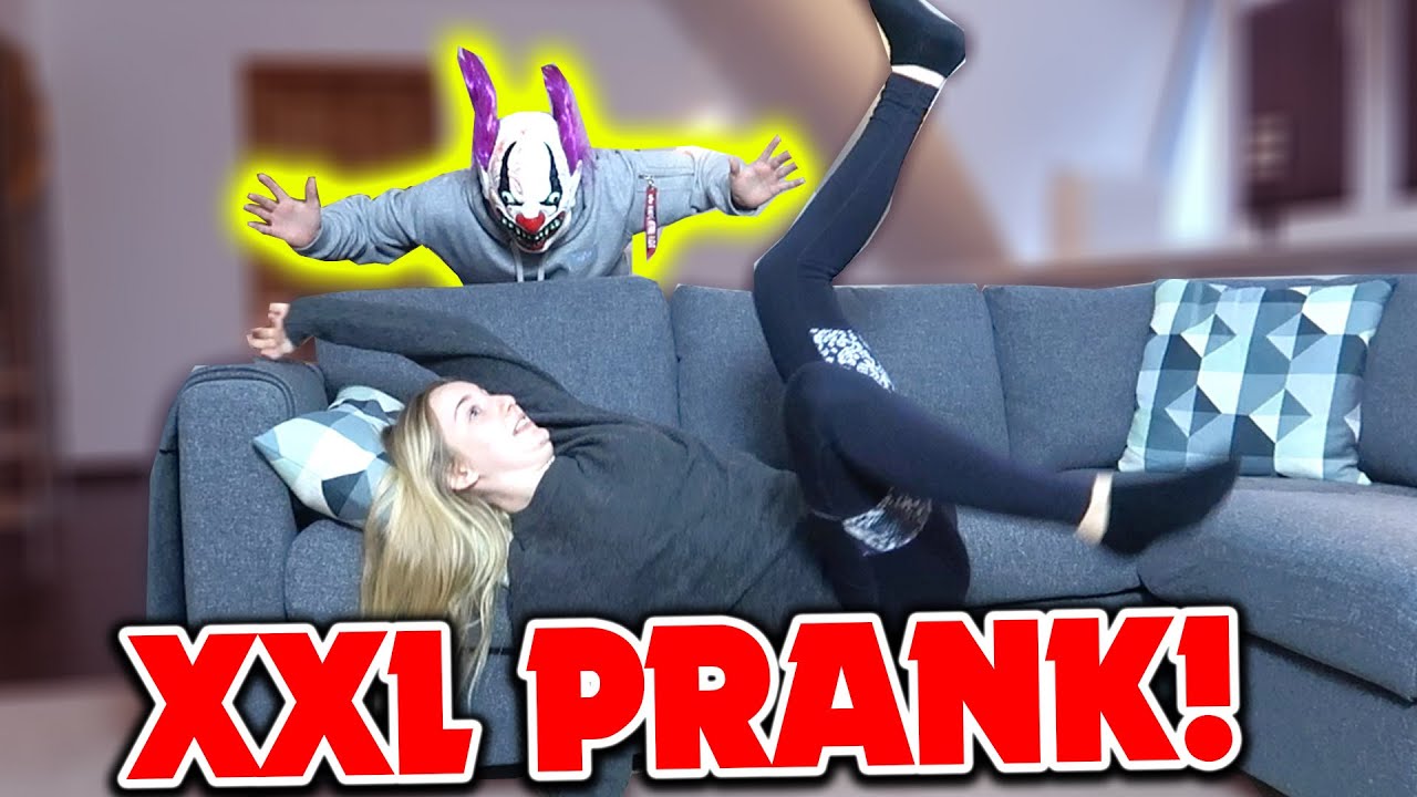 HORROR PRANKs an meine Freundin 😱☠️ **xxl panik**