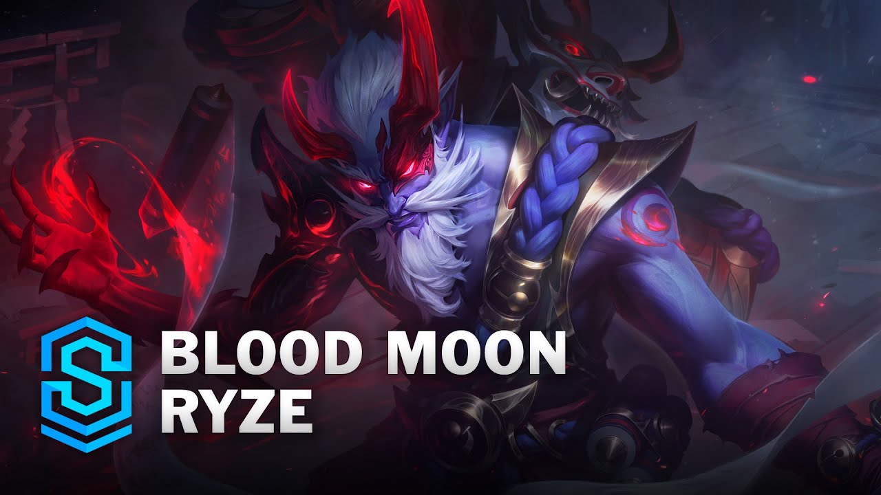 Blood Moon Ryze Skin Spotlight - League of Legends
