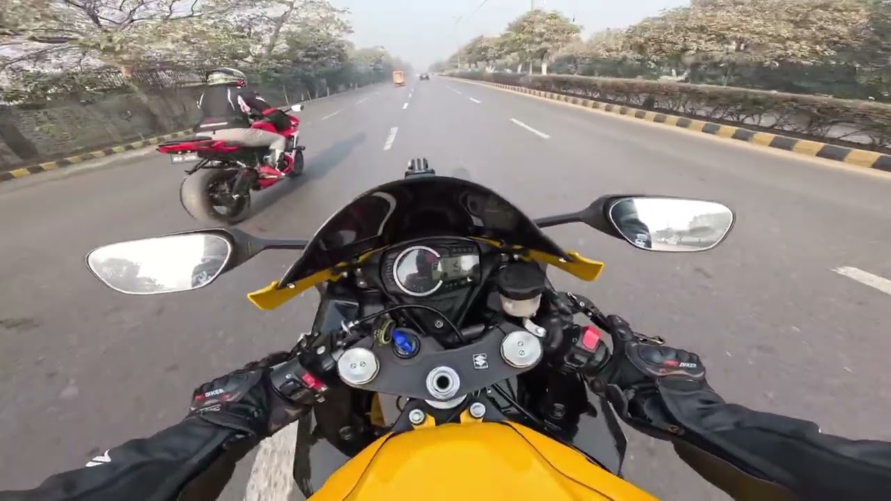 Trio Gsxr ride on amazing lahore roads 🏍⚡️