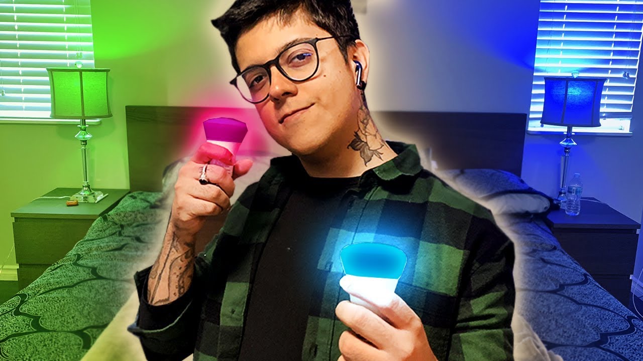 MEU QUARTO DO FUTURO! 😲 *Controlo cor das LUZES pelo CELULAR*