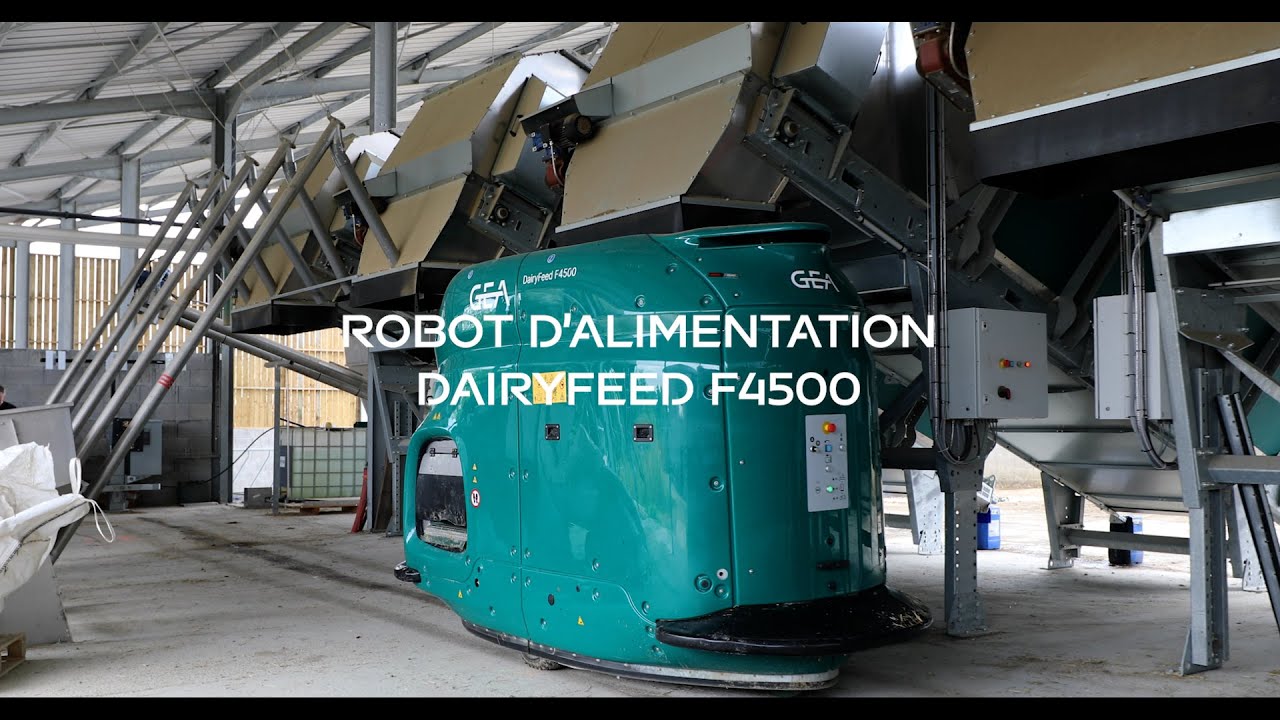 Tout savoir sur le robot d'alimentation GEA Dairy Feed 4500