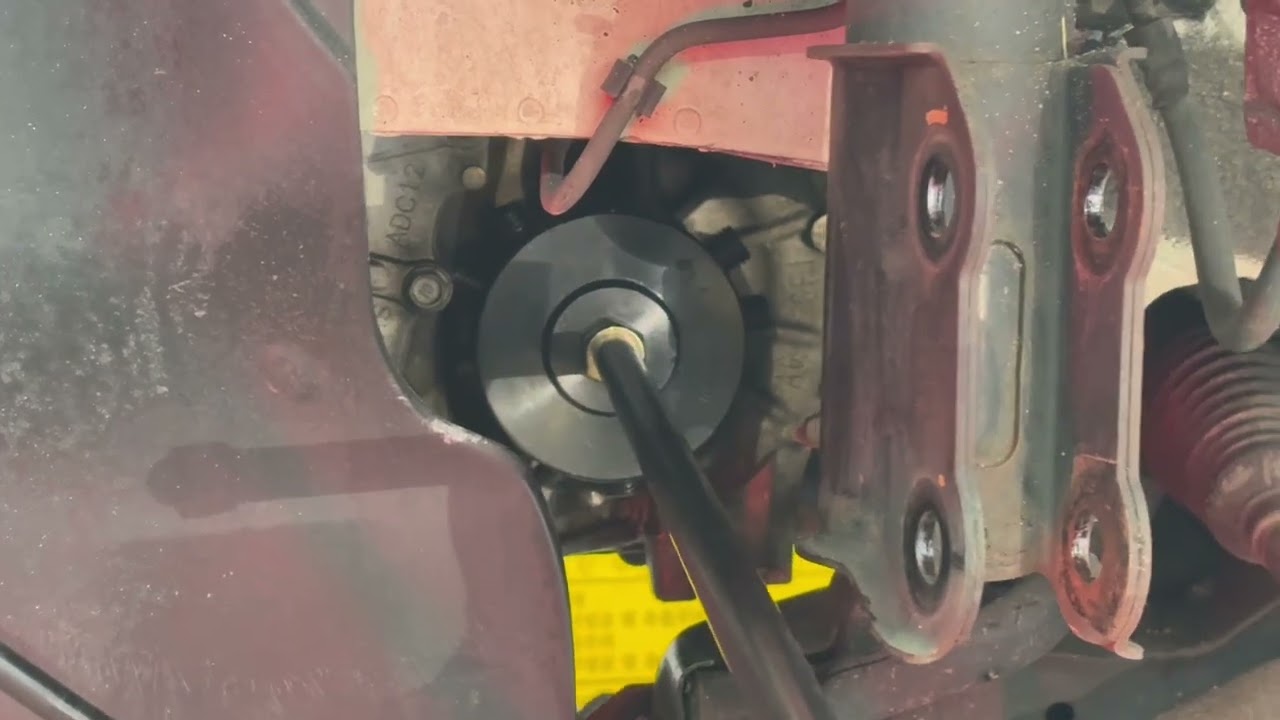 트랜스밋션에 고착된 등속조인트 탈거 특수공구 LF쏘나타 작업