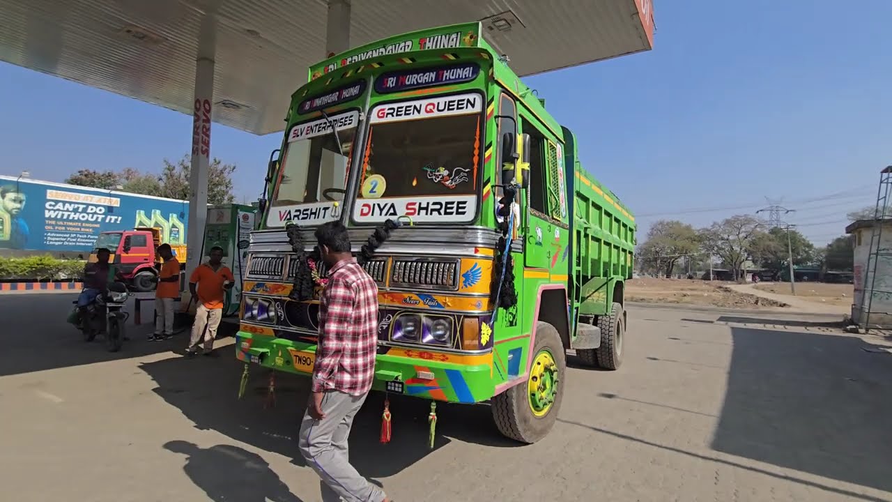 M G R Driver starter Tar full load|