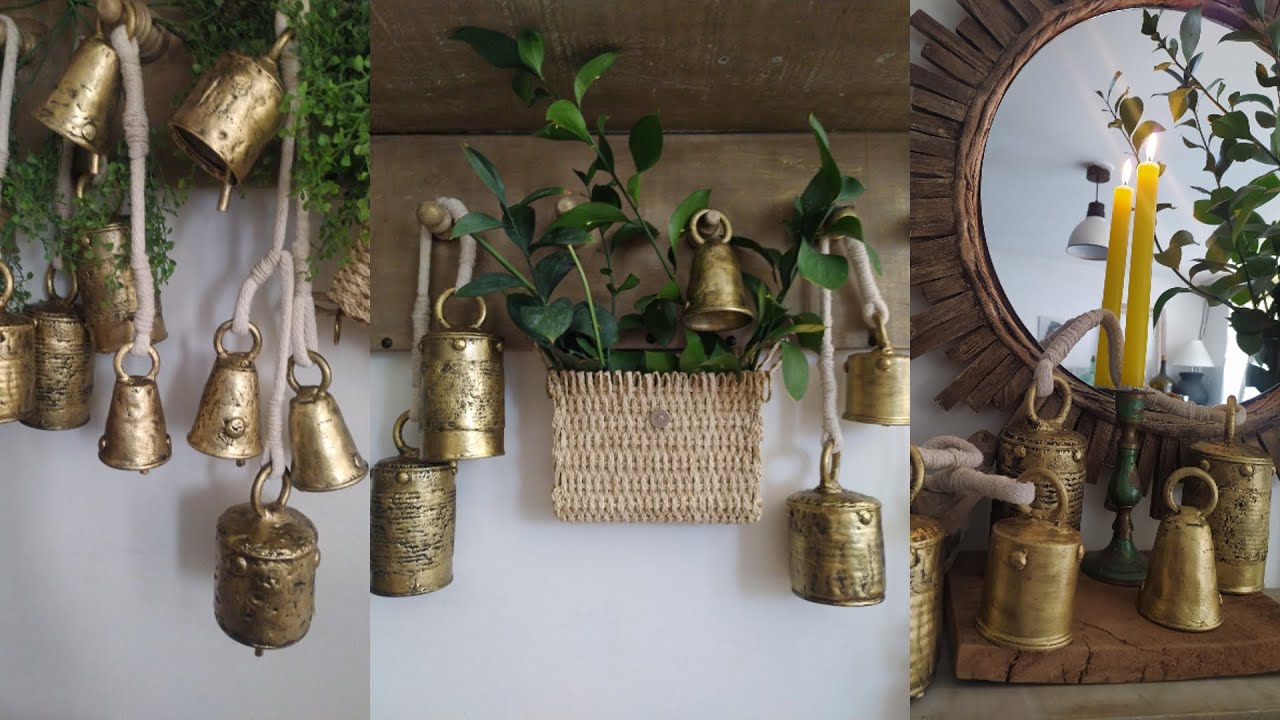 COMO HACER CAMPANAS RUSTICAS PARA TODO TIEMPO | La Casa De La Decoración