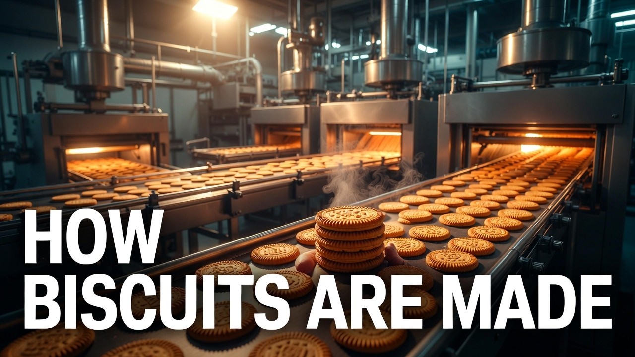 Amazing Biscuit Factory Process | How It's Made