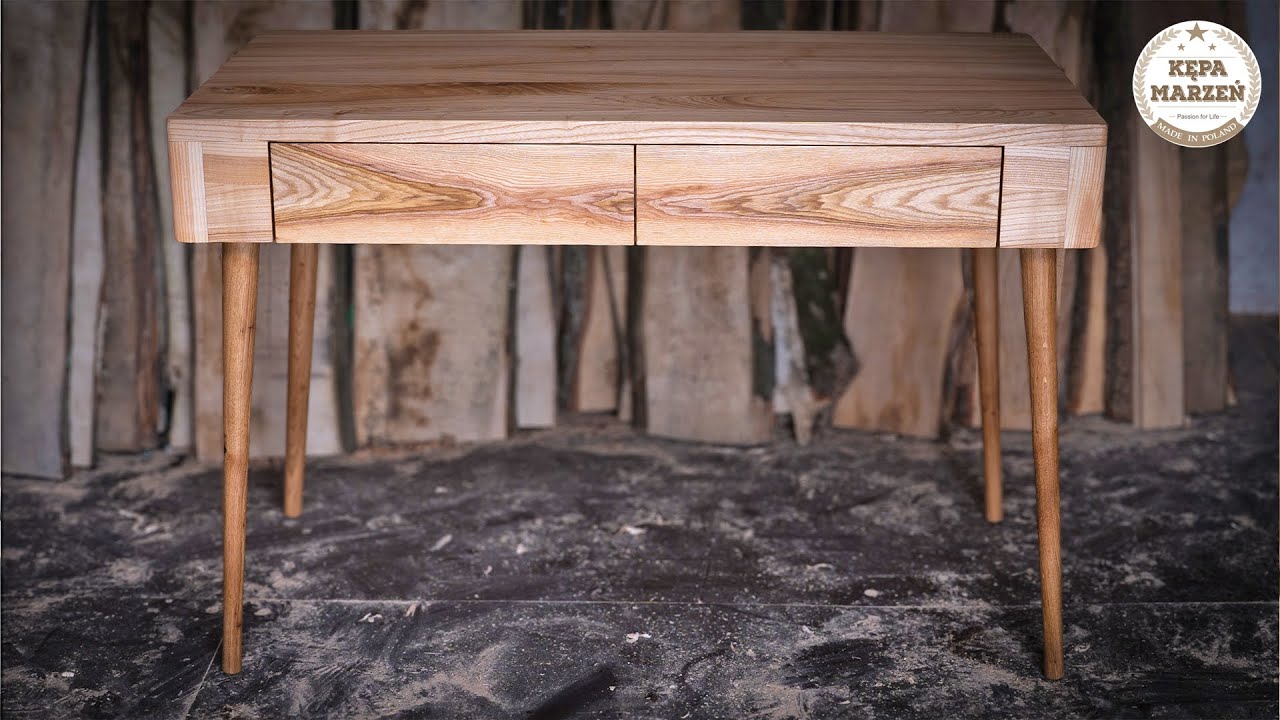 Jak Zbudowałem Nowoczesne Biurko na Kursie Stolarskim | How to Build a Modern Desk