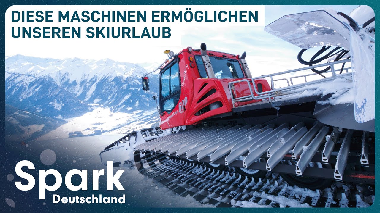 Große Maschinen ermöglichen Skispaß | Doku: Die Wintermacher