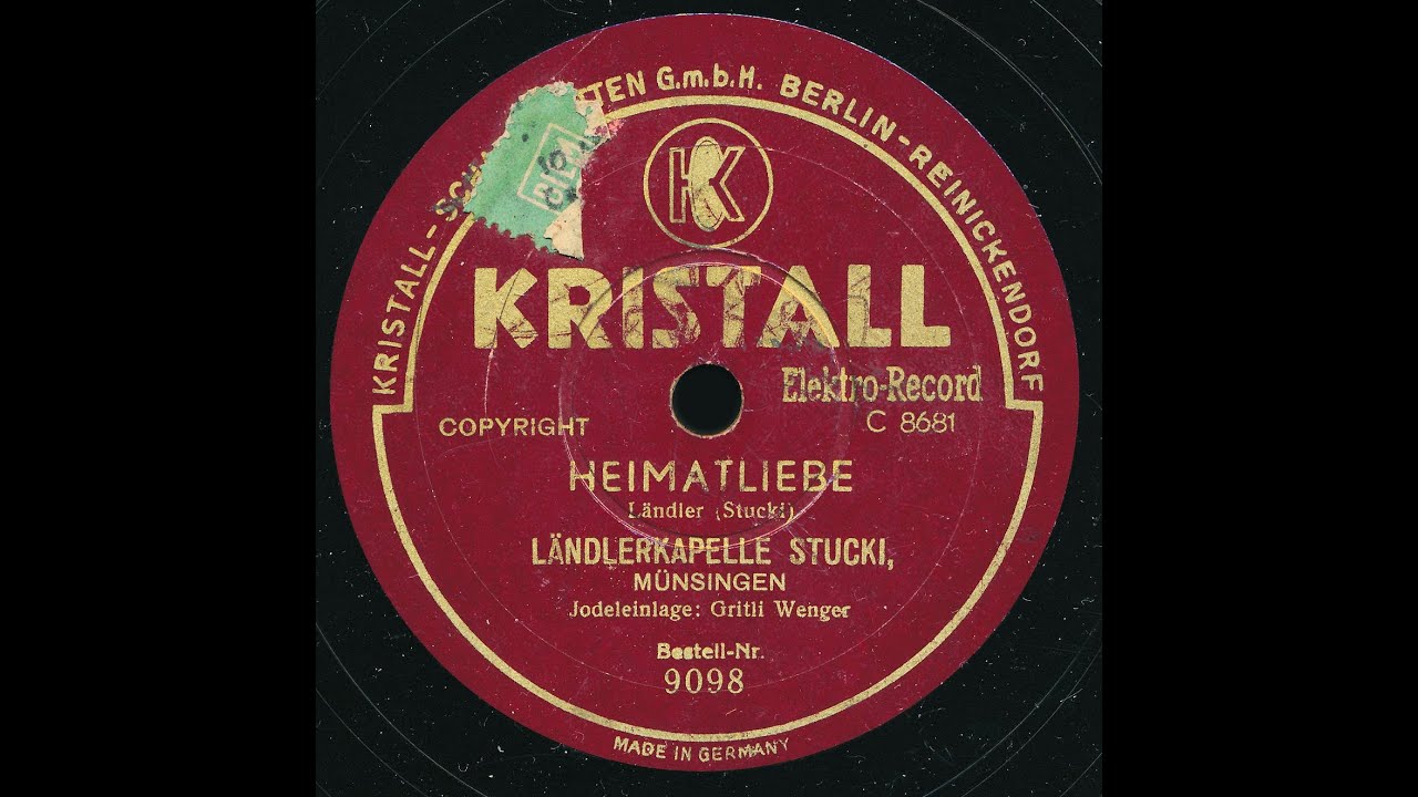 Heimatliebe - Ländler - Ländlerkapelle Stucki Münsingen, Grittli Wenger
