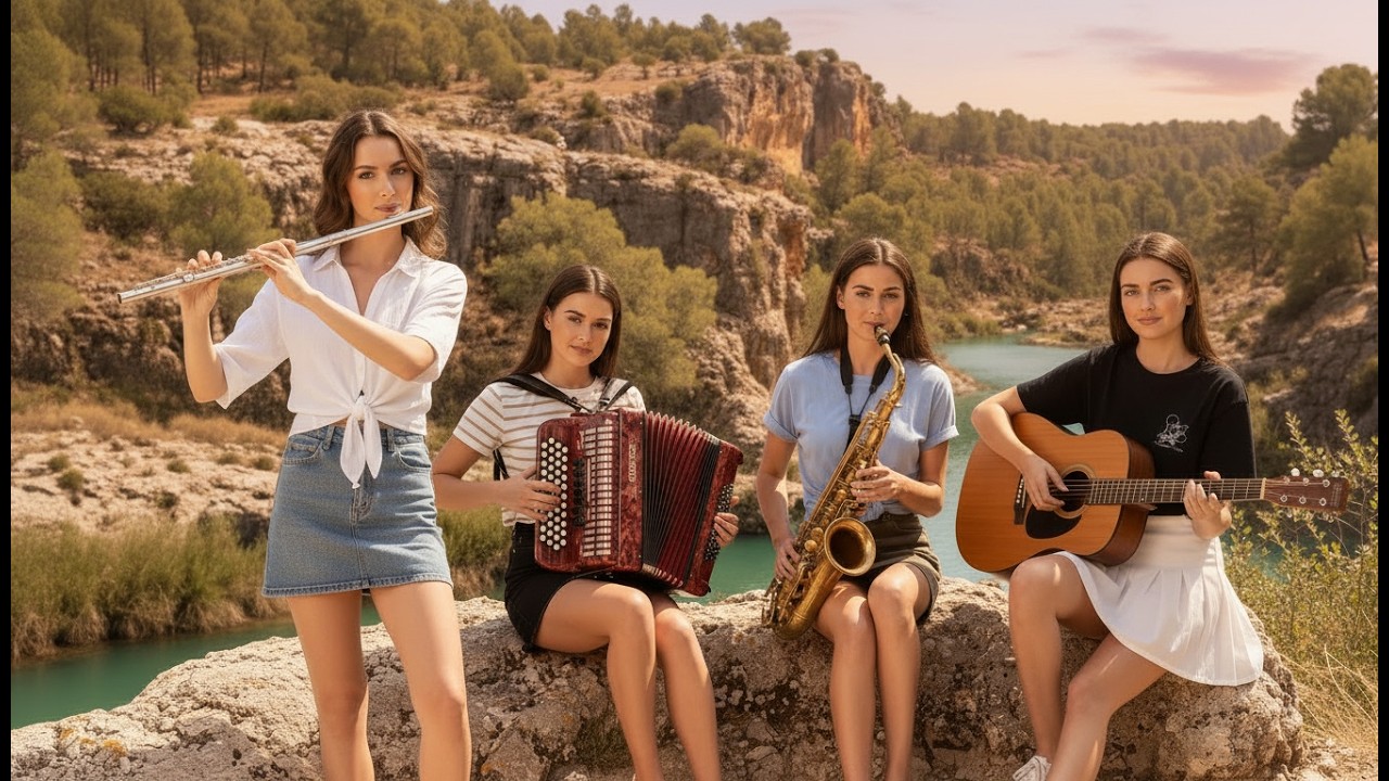 The Sound of Summer Love - Flute, Accordion, Saxophone & Guitar