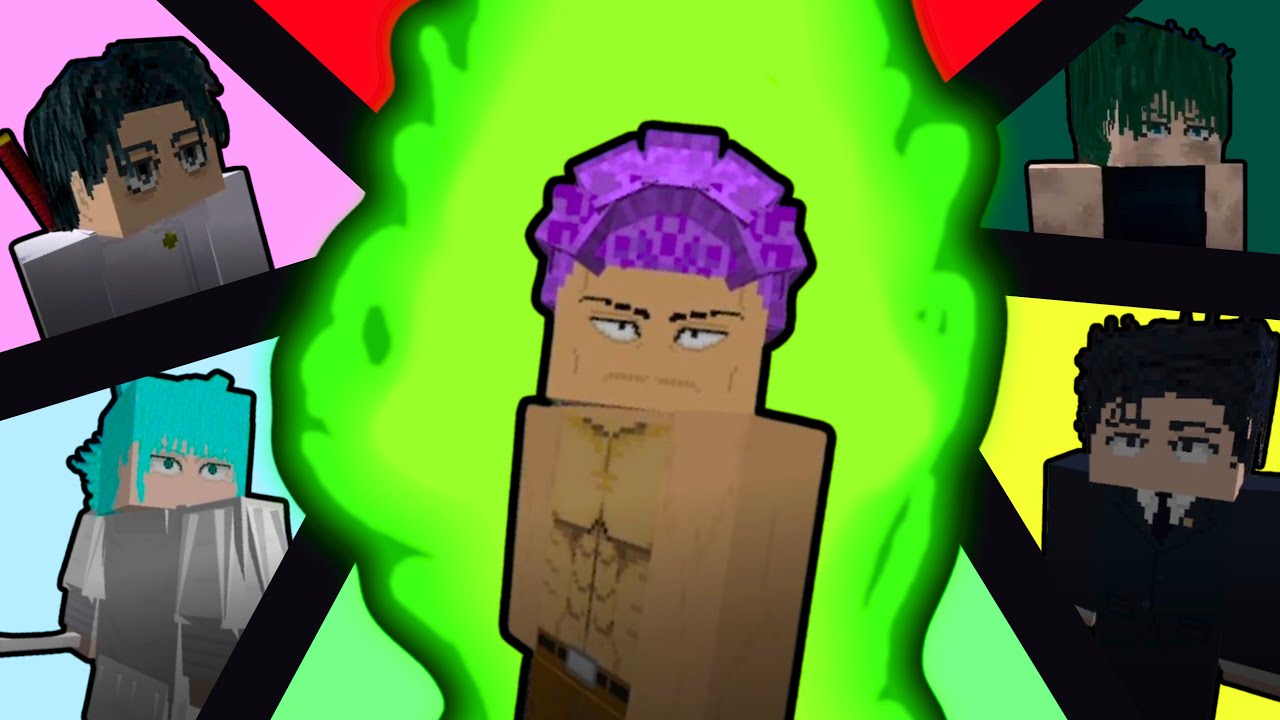 Hakari Kinji (Expansão de Domínio) vs. Feiticeiros Aliados :Minecraft Jujutsu Kaisen Mod