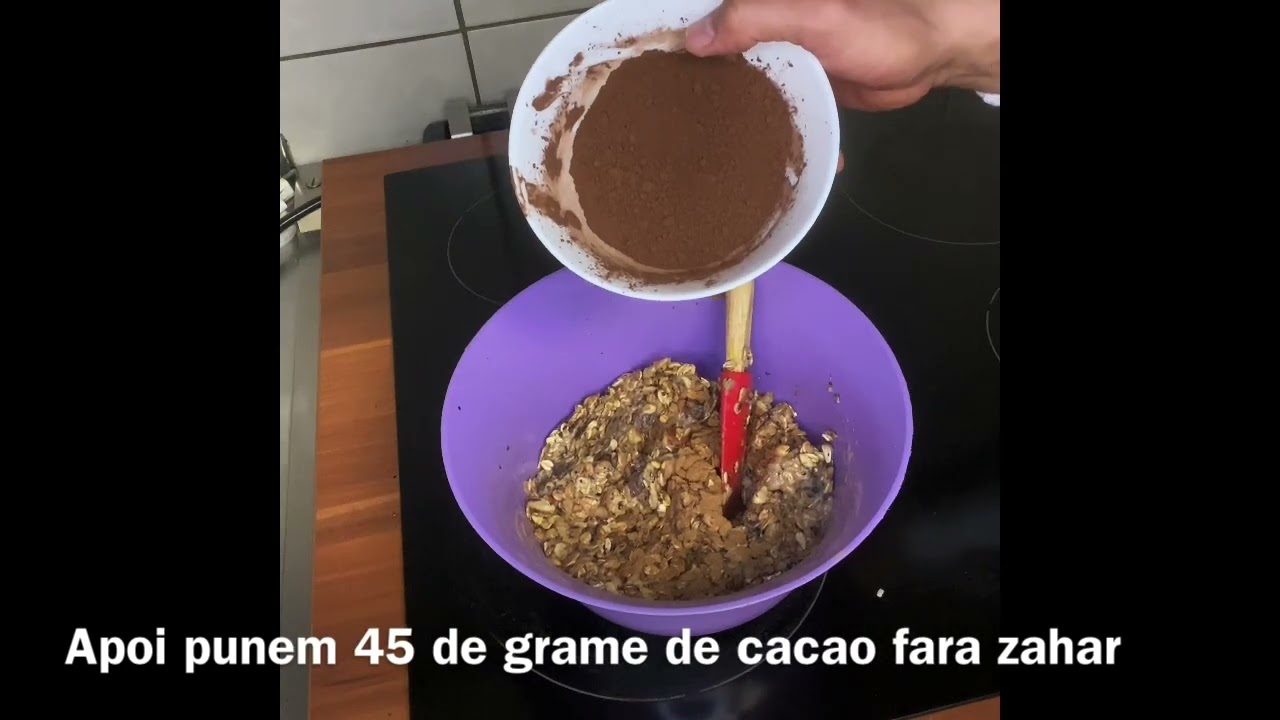 Baton De ciocolată pentru dietăأفضل طريق لأصابع الشوفان للرچيم والتخسيس