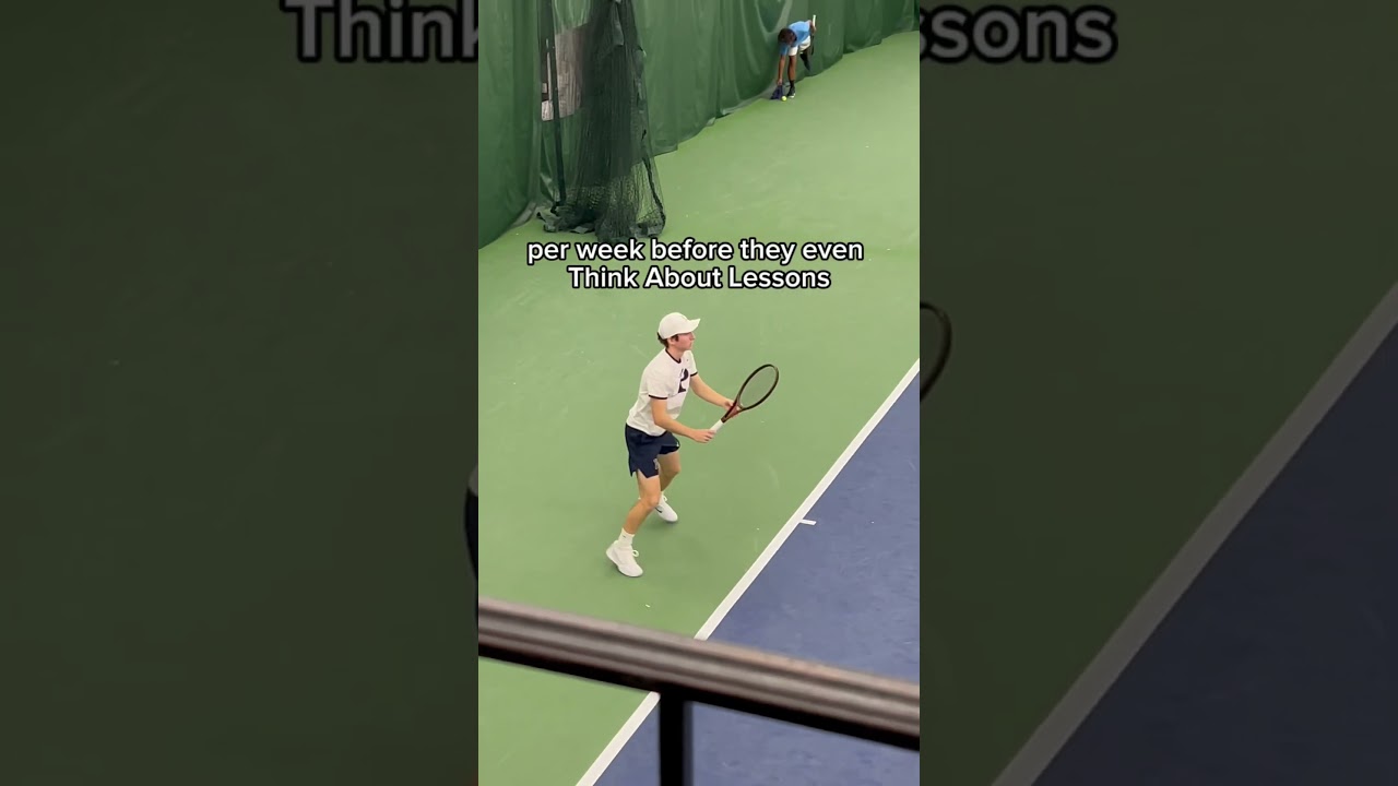 Tennis Matches Before Tennis Lessons