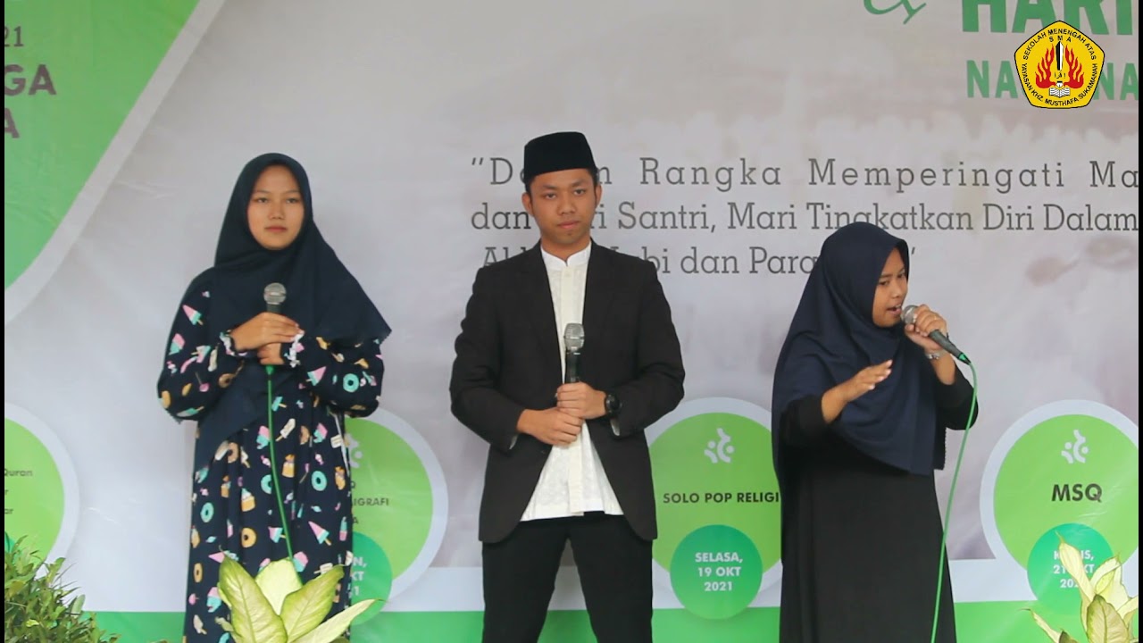 WAW! JUARA 1 MSQ ( MUSABAQAH SYARHIL QURAN) SMA KHZ. MUSTHAFA KEREN