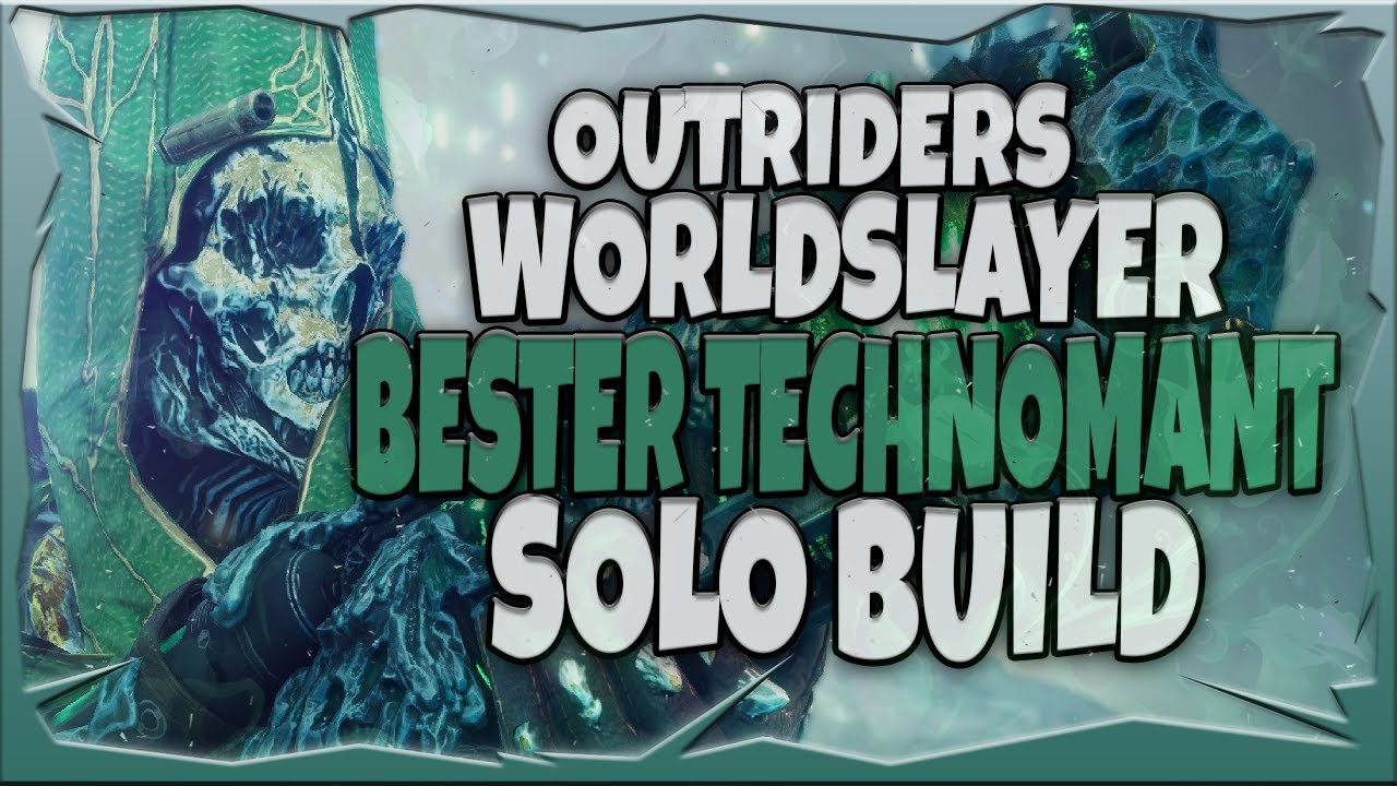 Outriders Worldslayer ❎ Bester Technomant Anomalie Build ❎