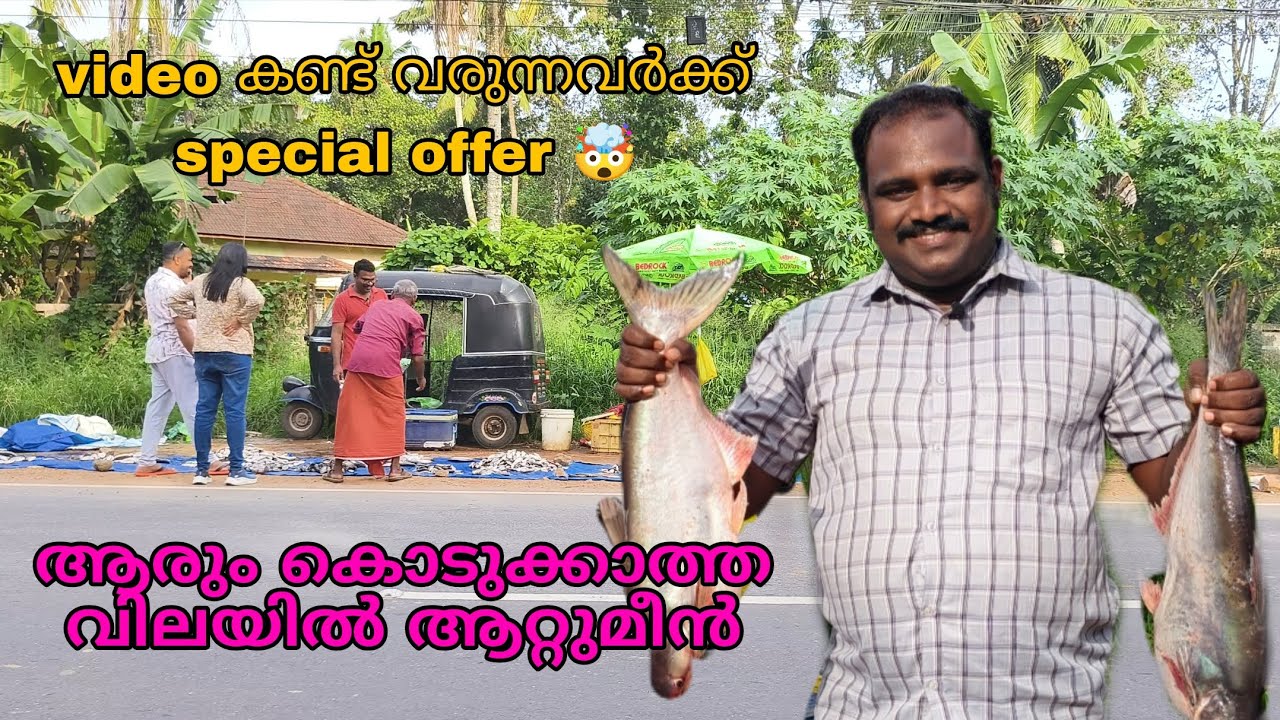 ആറ്റുമീൻ എങ്ങും കിട്ടാത്ത വിലയിൽ...... 🤯🤯🤯❤️❤️❤️❤️