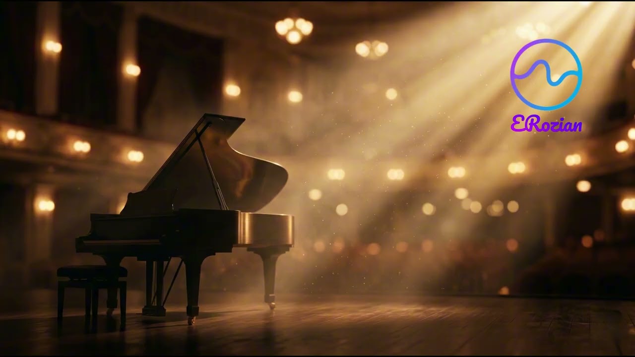Golden Piano Resonance | Emotional Relaxing Piano Music for Study, Reflection & Calm Moments•ERozian