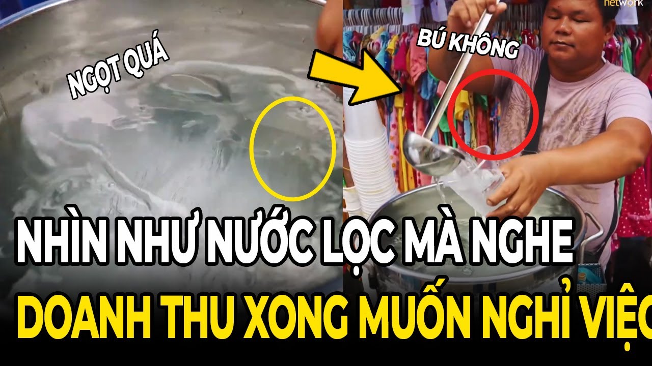 Magic Water: Nh&igrave;n như nước lọc m&agrave; nghe doanh thu xong muốn nghỉ việc văn ph&ograve;ng lu&ocirc;n!