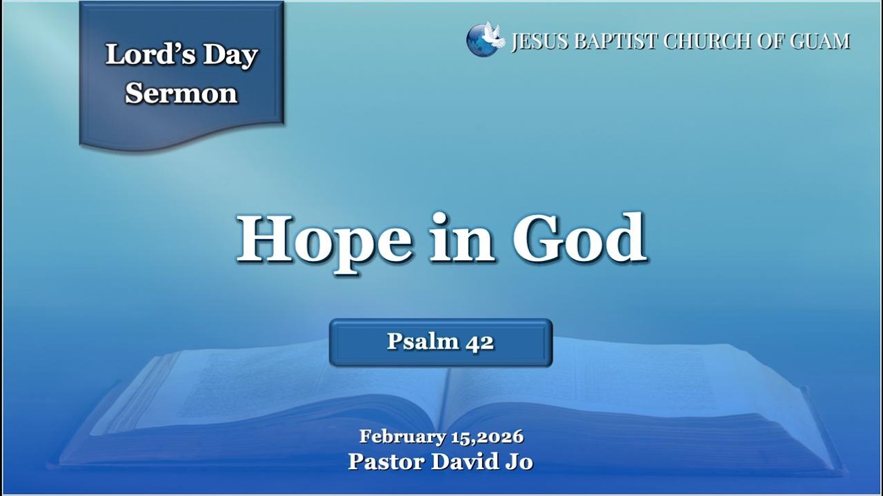 LORD's Day Sermon (Feb. 15, 2026)