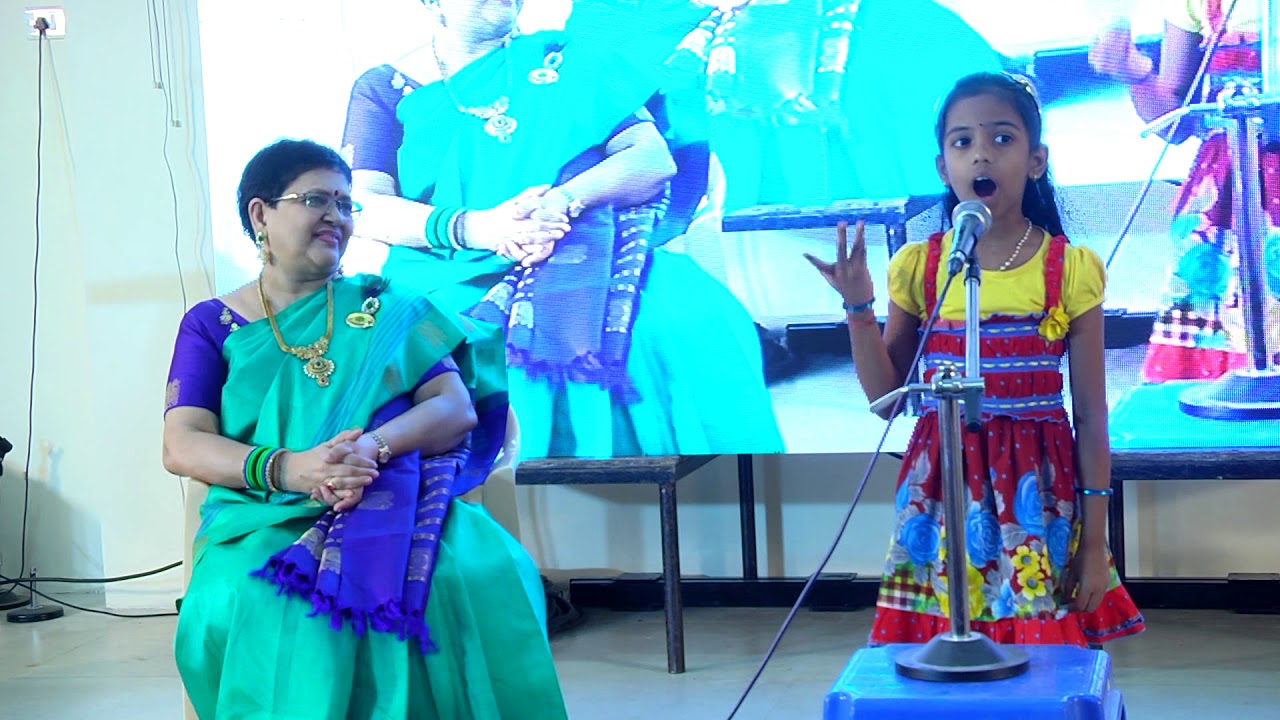 Little Girl Anura's Tamil Speech On Women's Safety at Lions Club Chennai