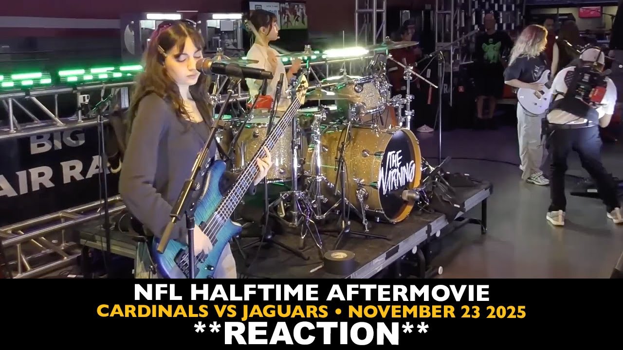 Musicians REACT to The Warning: NFL Halftime Aftermovie (2025)