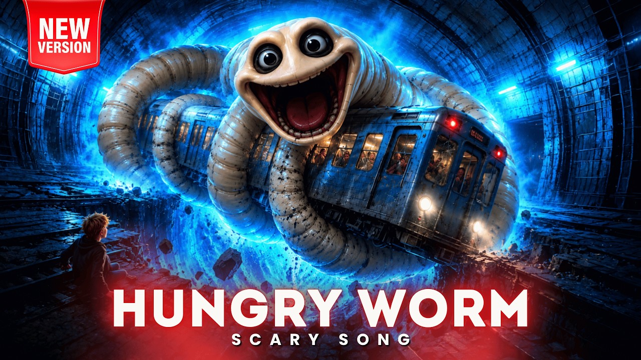 HUNGRY WORM (NEW VERSION | Original Song | Cartoon Animation)