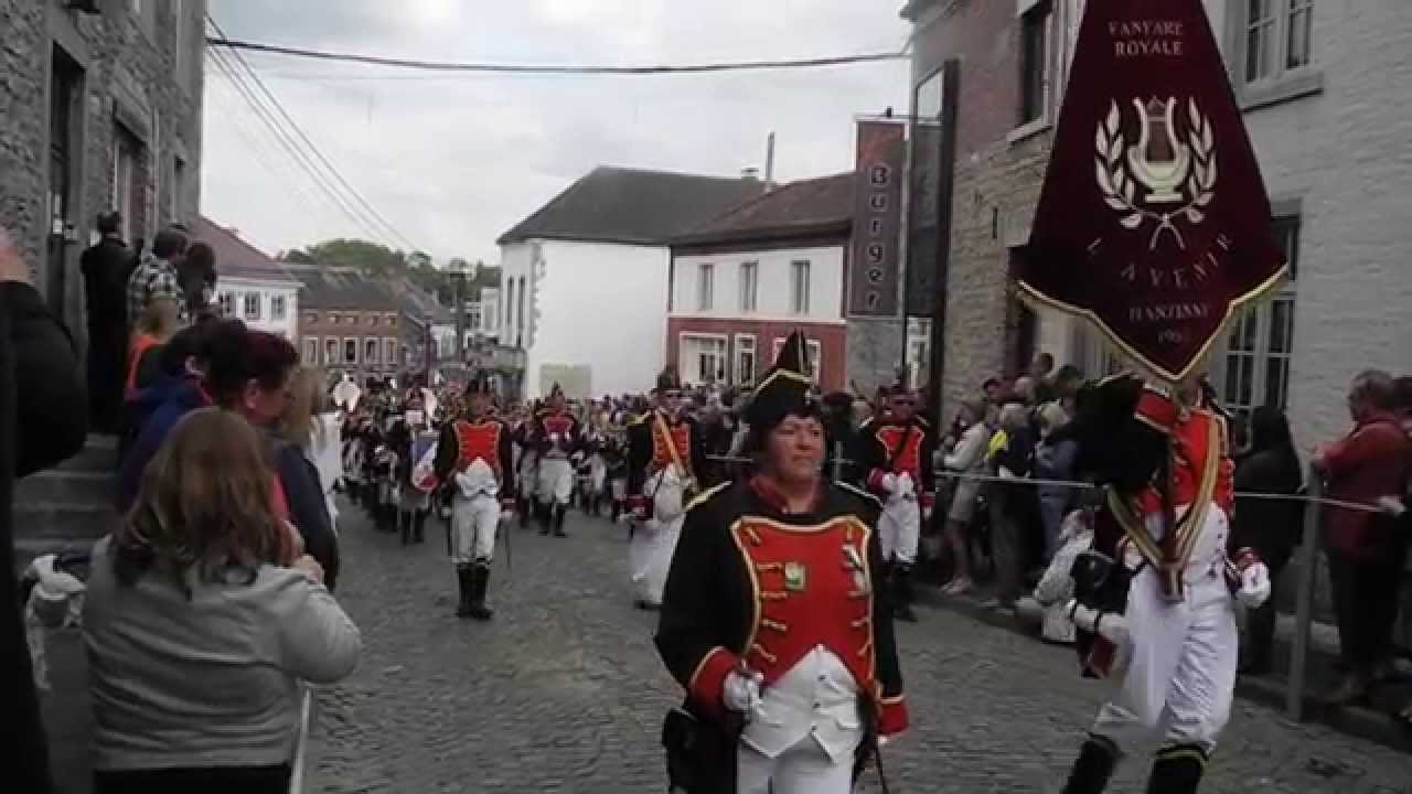 Sainte Rolende 2015 - Rentrée de la compagnie d'Hanzinne