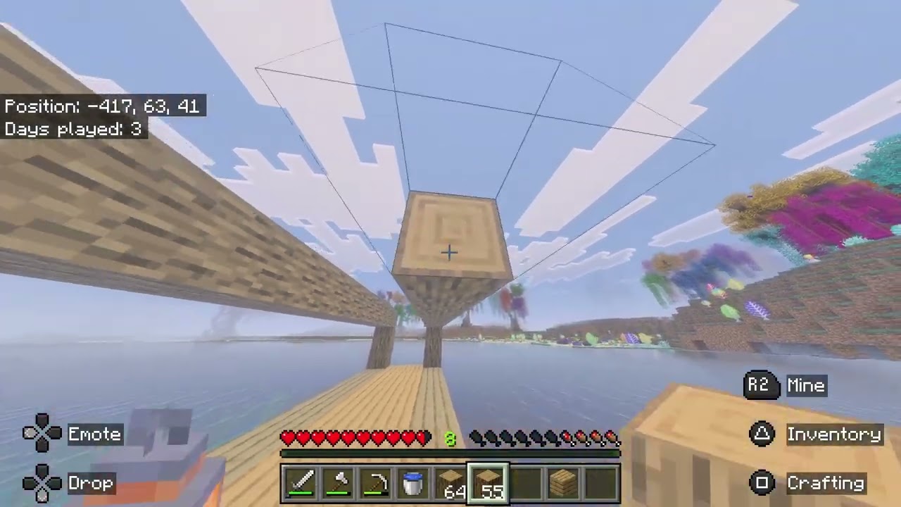 Me and my friend explore the horror mods of Minecraft (EP2)