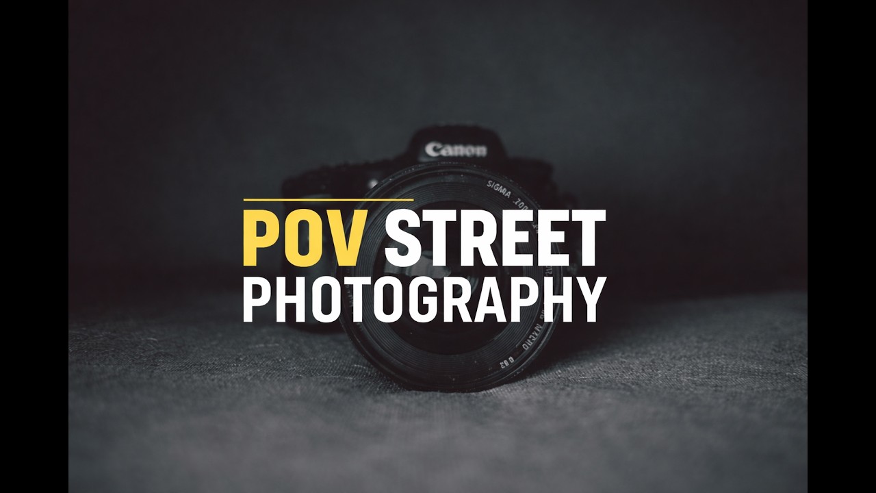 POV Street Photography Walk with Canon R50 | No Talk