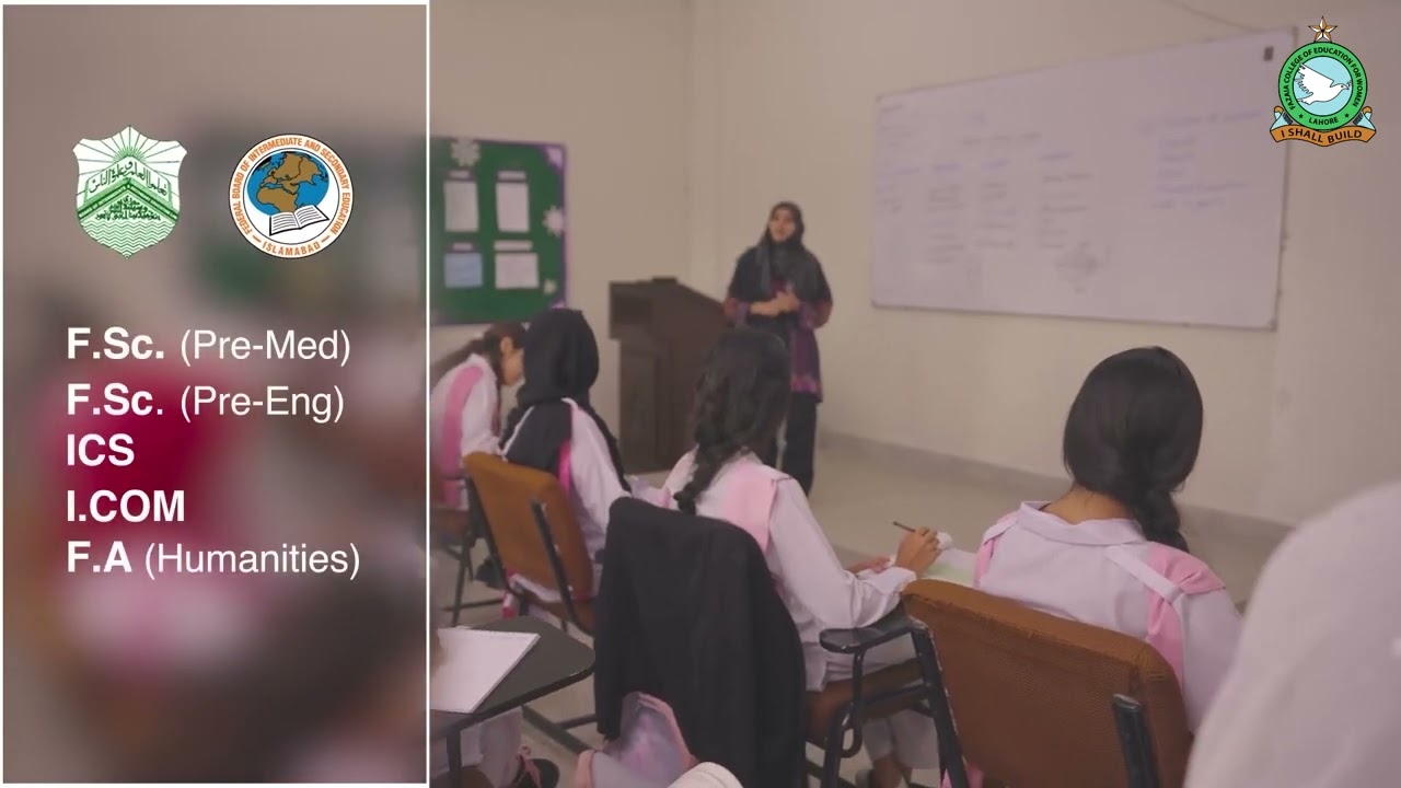 Admissions Open - Fazaia College of Education for Women