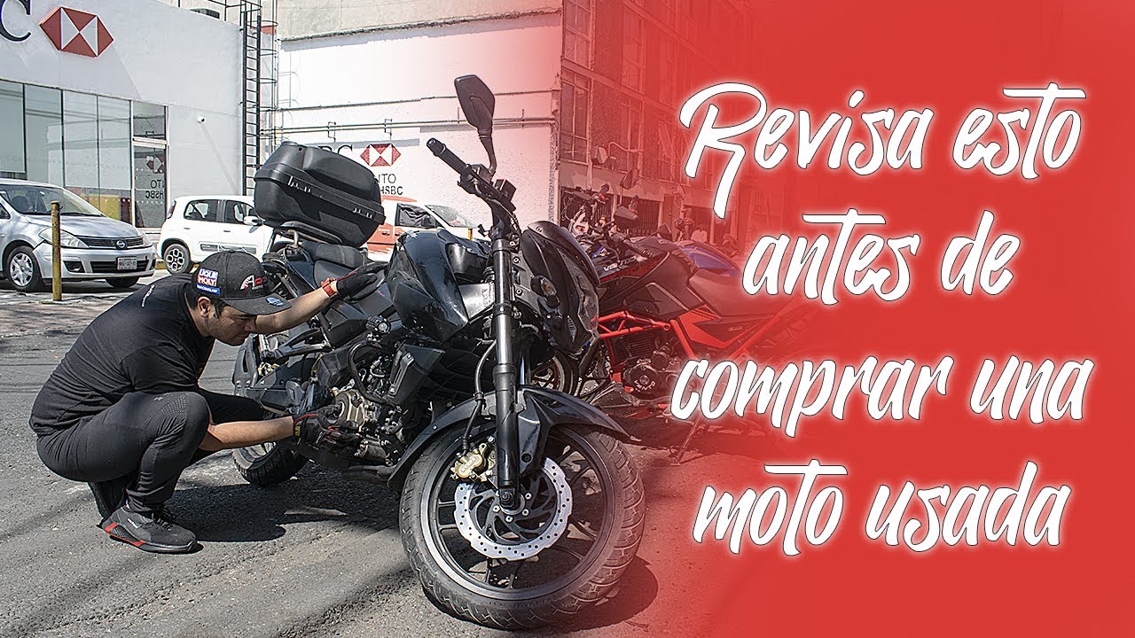 Revisa esto antes de comprar una moto usada!!!!