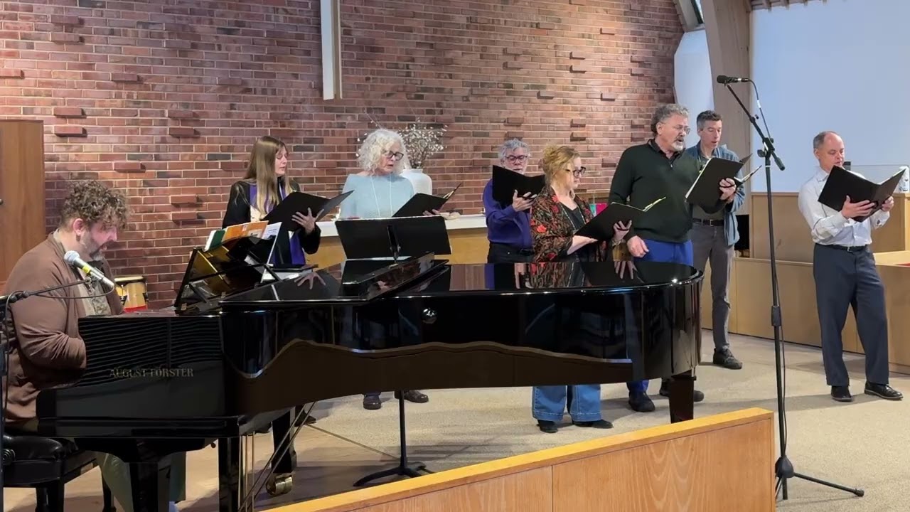“Down to the water to pray” Alki UCC community choir