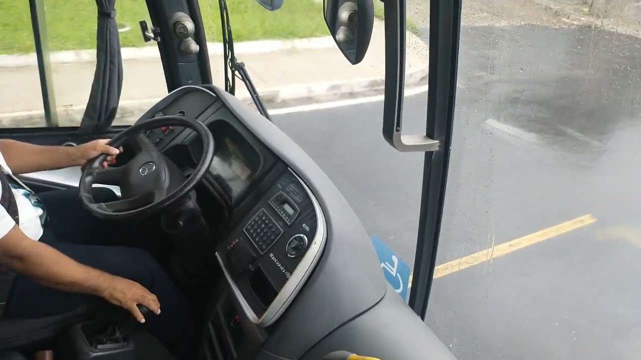 Operação com tranquilidade no ônibus G7