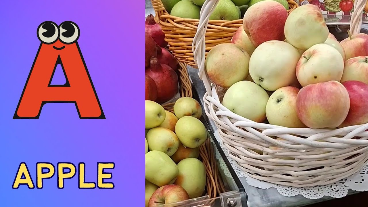 ABC Song Phonics - Toddler Learning Video , A for Apple , Nursery Rhymes , Alphabet song , ABC Song