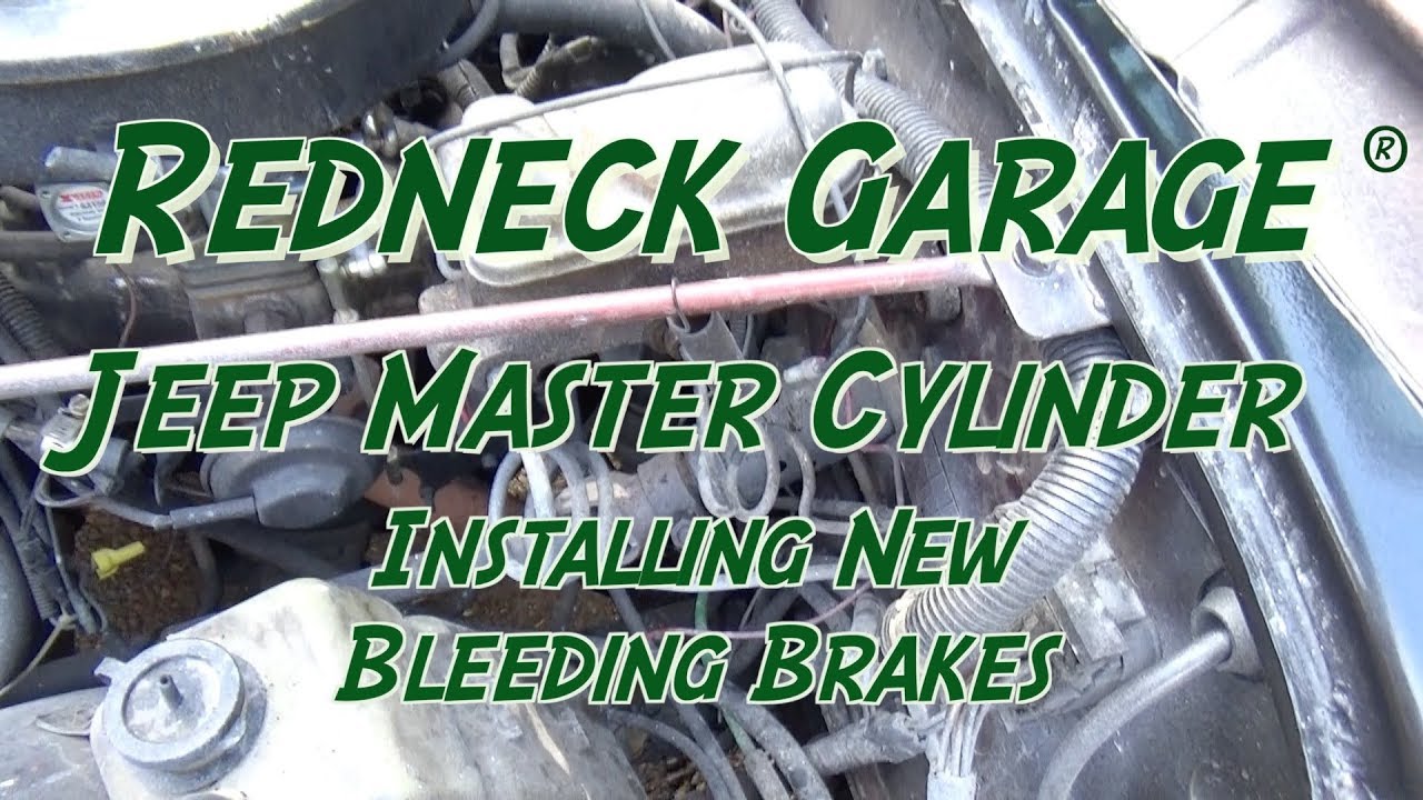 Jeep Master Cylinder Replacement - Devin Returns :)