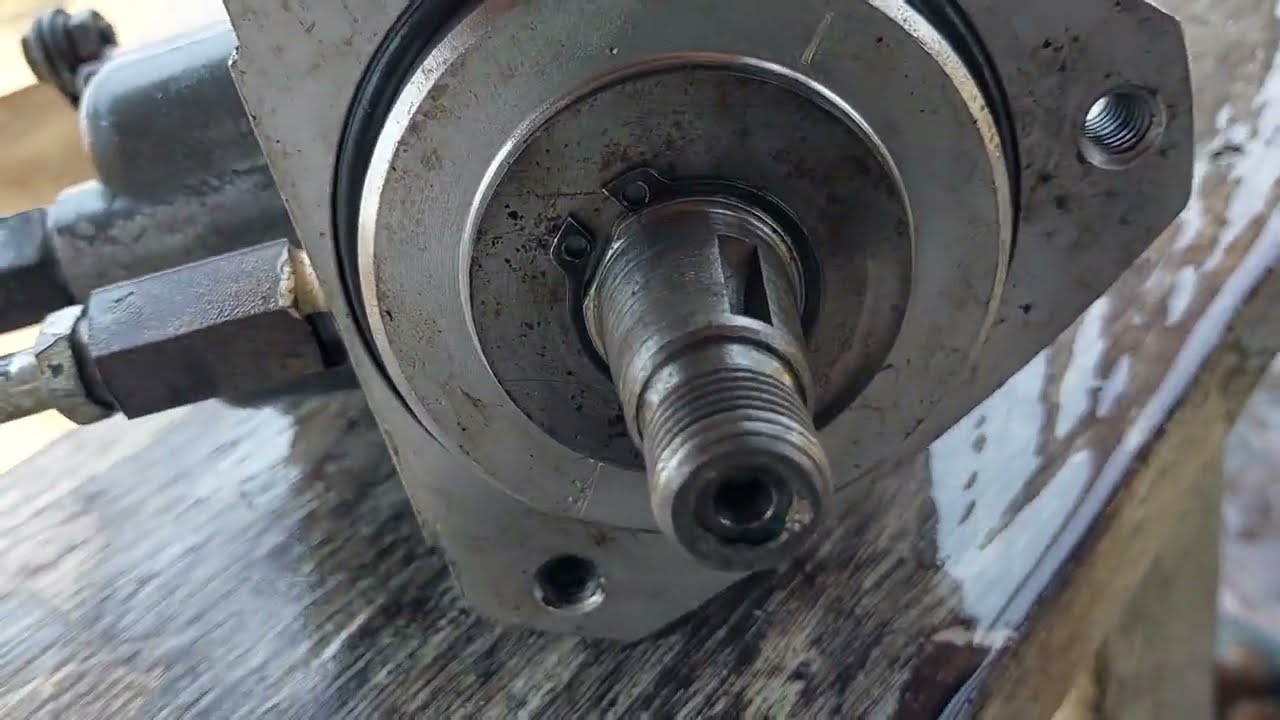 Ponto do motor e bomba injetora perkins 1104A /3054C