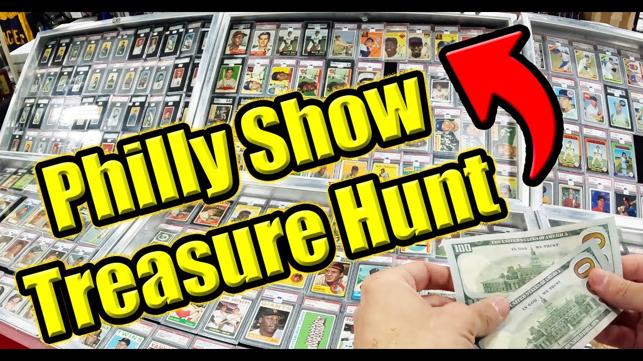 Hunting Sports Card & Memorabilia Treasures at the Philly Show #phillyshow #sportscards