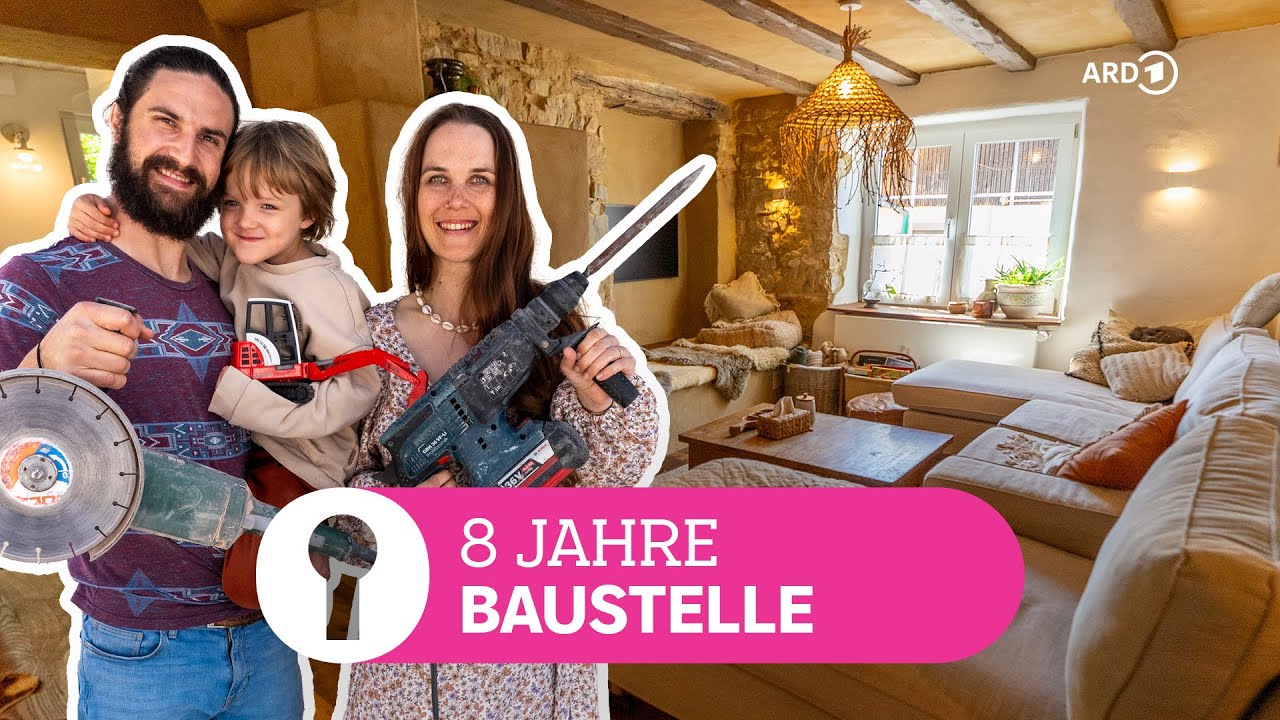DIY Bauernhof-Sanierung: Ein Leben auf der Baustelle | ARD Room Tour