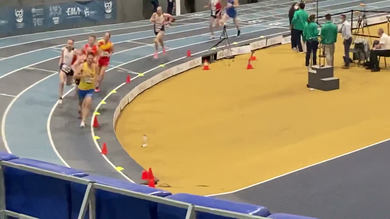 Euro masters 800m M60 final