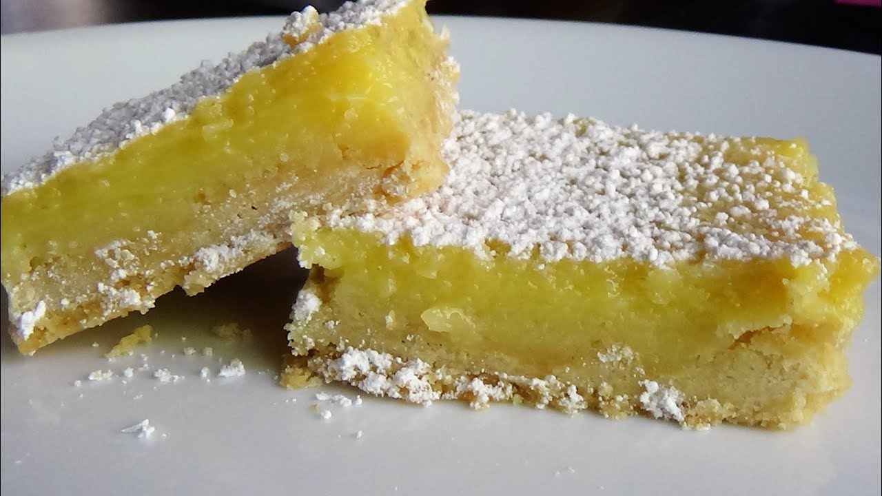 Gluten Free Lemon Bars