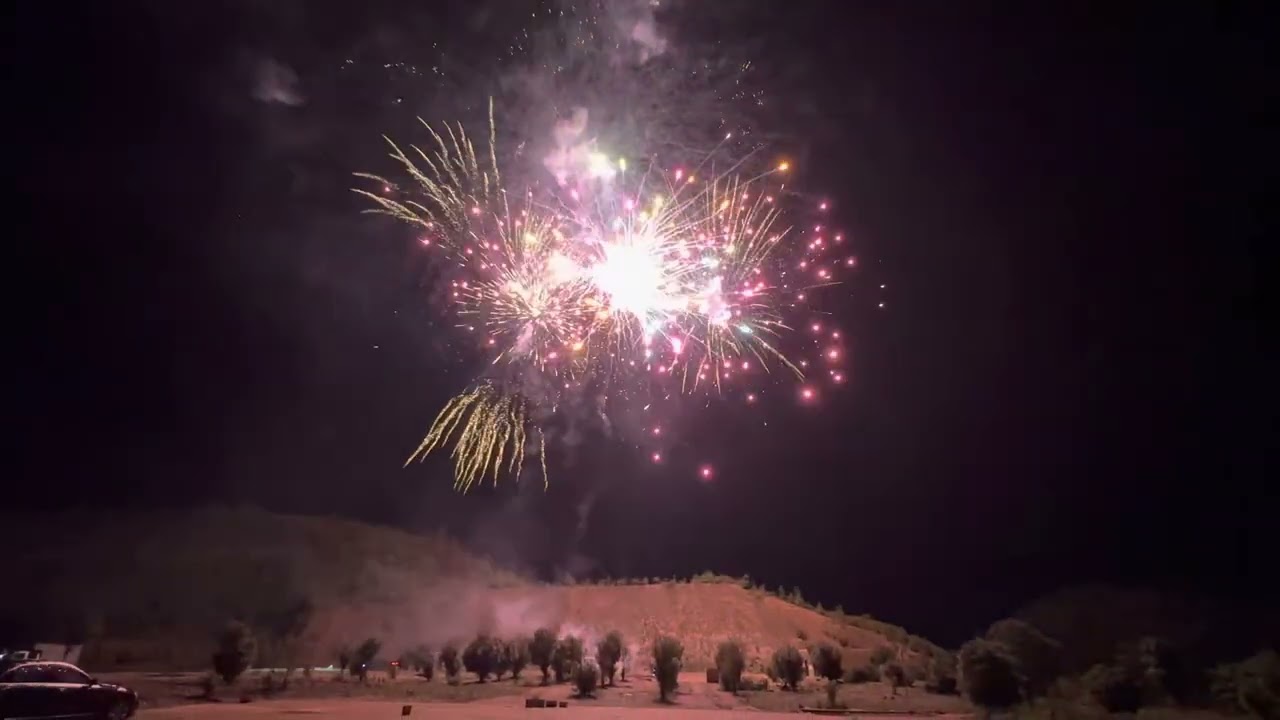Do you like this 131 shots #fireworks #RIAKEO ? JLP2438/39/40 1.4 pro Happy Family Fireworks