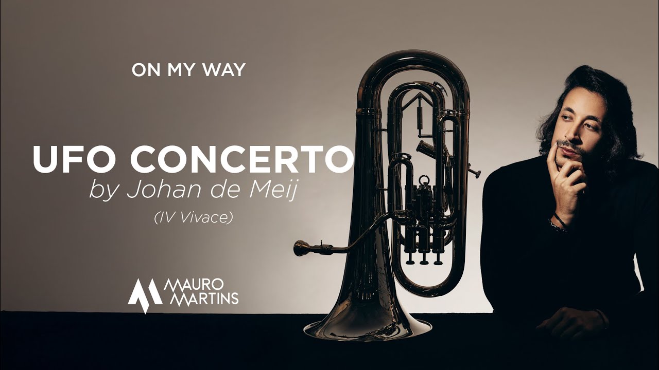 UFO (IV. Vivace ) by Johan de Meij [Euphonium- Mauro Martins with Portuguese Air Force Band]