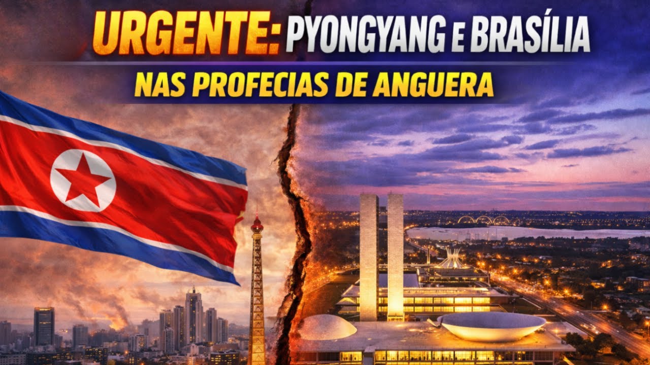 URGENTE: PYONGYANG E BRASÍLIA NAS PROFECIAS DE ANGUERA