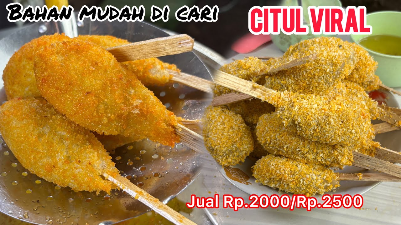 RESEP JAJANAN VIRAL. CITUL AYAM SUWIR PEDAS